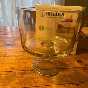 Anchor trifle bowl NEW